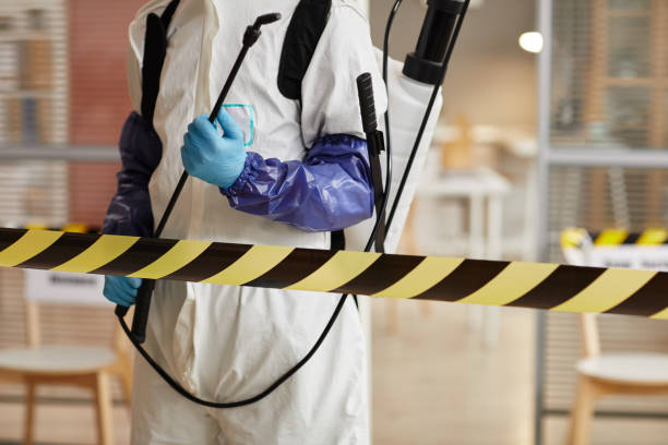 Professional Sewage Cleanup technician working in Barnegat, NJ